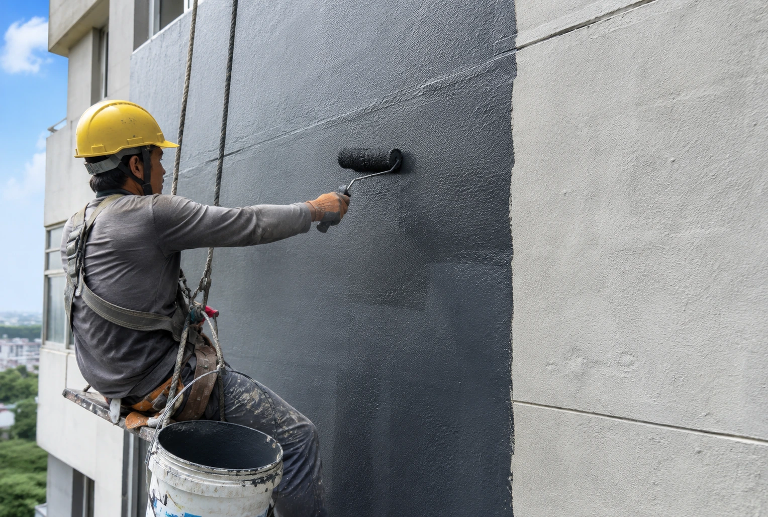 Exterior Wall Waterproofing