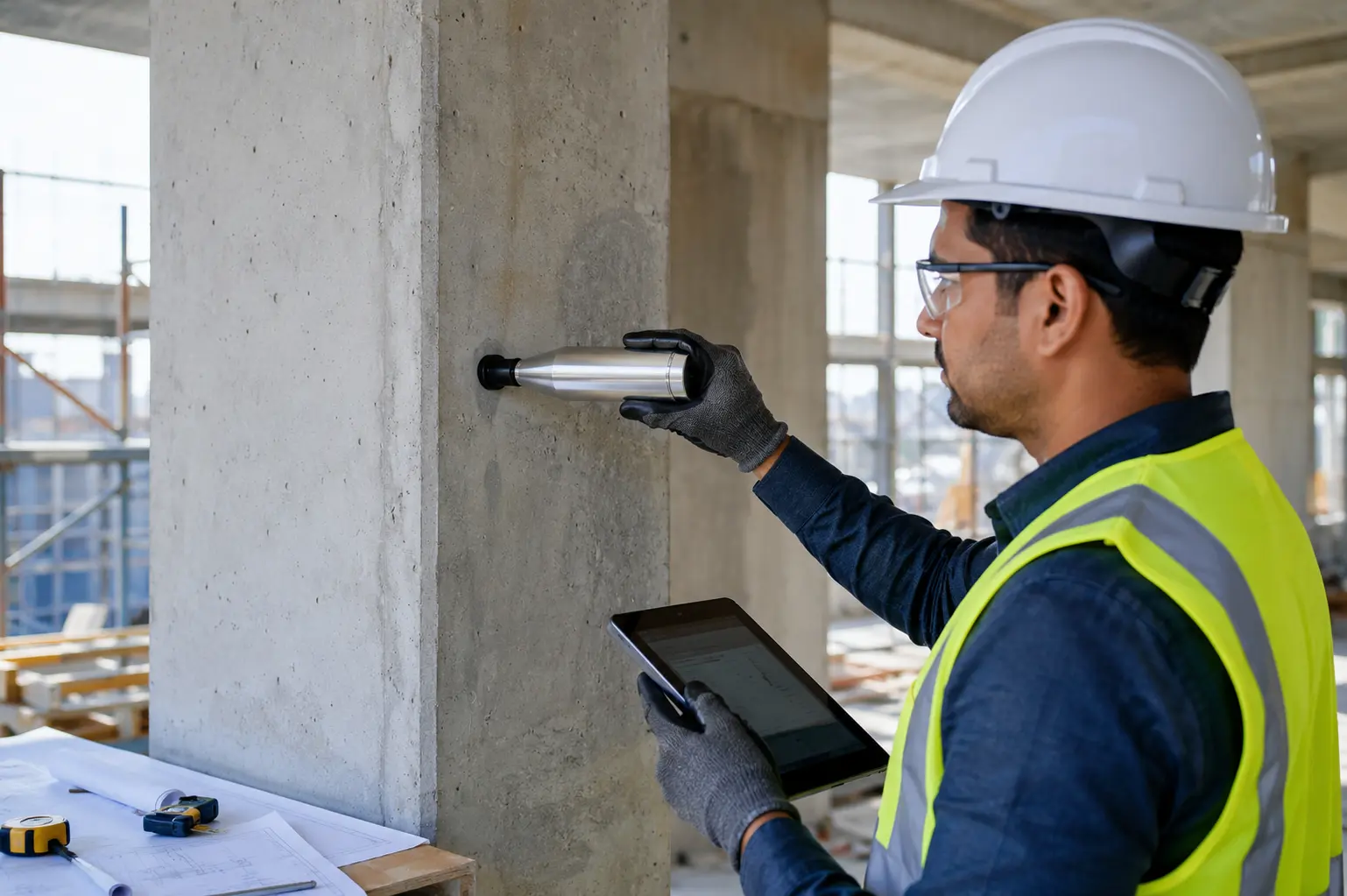 Rebound Hammer Testing